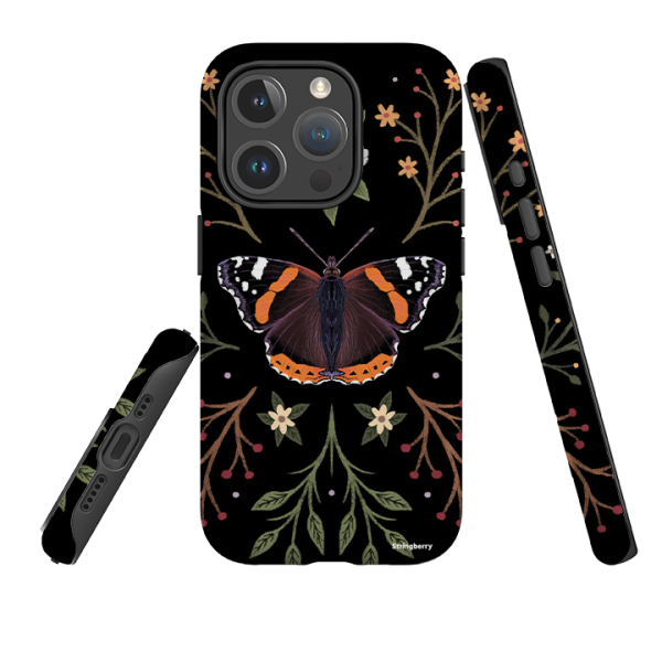 iPhone MagSafe Tough Case -  Monarch Butterfly By Anna Stead For Sale