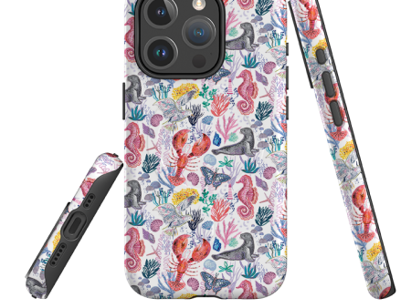 iPhone MagSafe Tough Case - Coastline Pattern B By Emma Frances Grant For Cheap