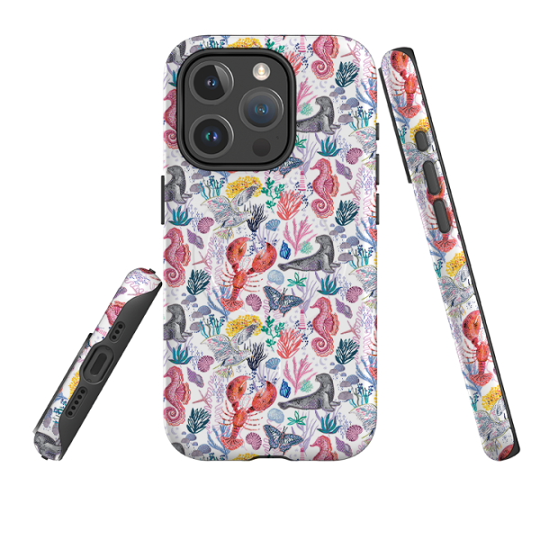 iPhone MagSafe Tough Case - Coastline Pattern B By Emma Frances Grant For Cheap