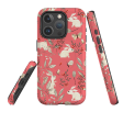 iPhone MagSafe Tough Case - Bunnies Raspberries By Katherine Quinn Fashion