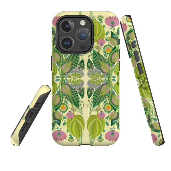 iPhone MagSafe Tough Case -  Foliage By Patternista Hot on Sale