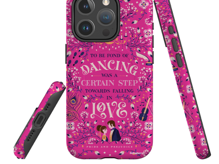 iPhone MagSafe Tough Case -  Pride and Prejudice Pink By Jenny Zemanek Online now