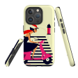 iPhone MagSafe Tough Case -  Vespa Parisienne By Paul Thurlby Online Sale