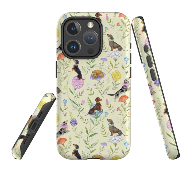 iPhone MagSafe Tough Case -  Doxy Day Afternoon Buttercream By Catherine Rowe on Sale