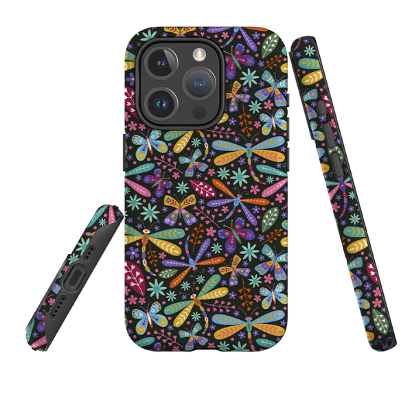 iPhone MagSafe Tough Case -  Dragonflies Multi By Suzy Taylor Discount