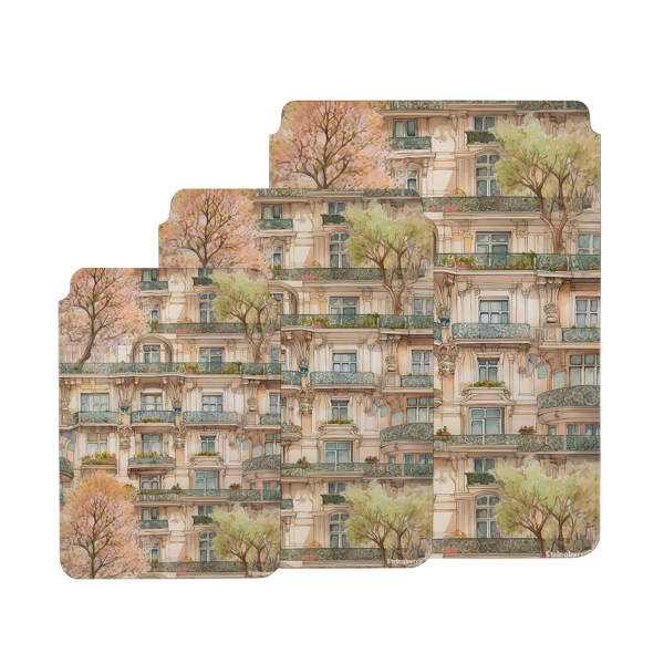 Le Marais Houses Laptop, Kindle & iPad Sleeve Supply